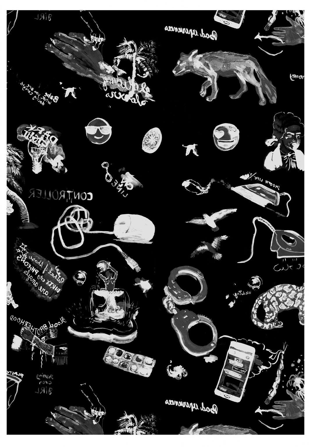 Unfair - Kateřina konarovská, technology in your bed [pattern], 2018