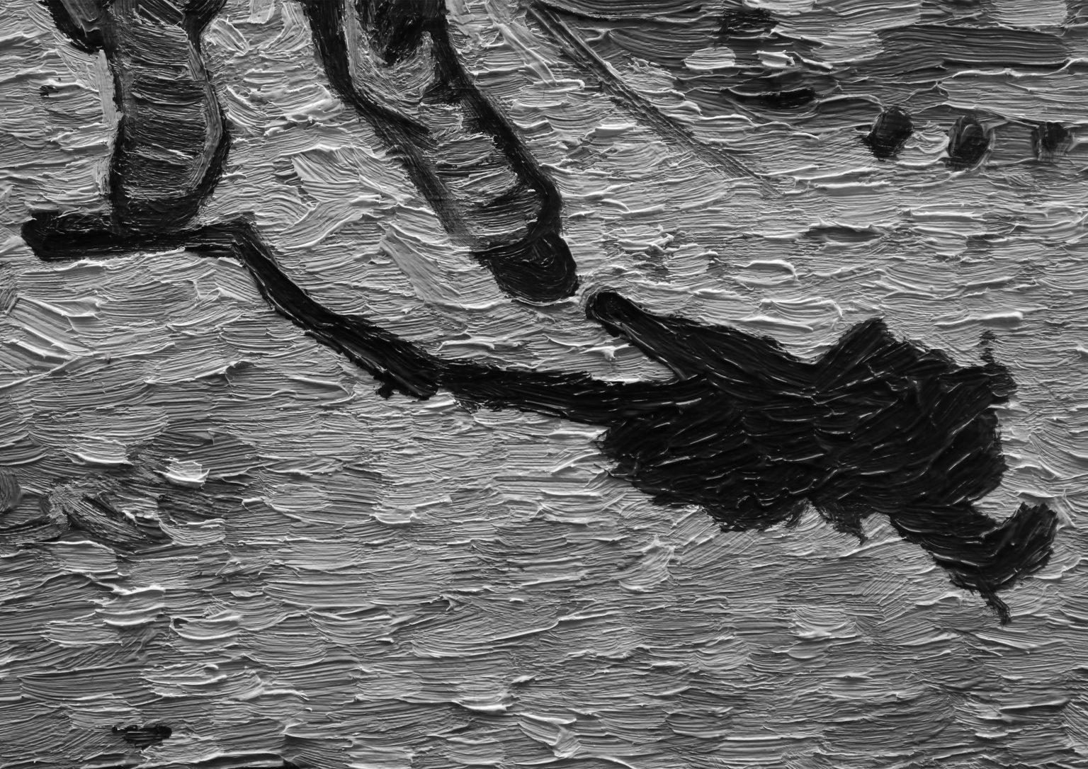 Unfair - 1. detail of painter on the way to work