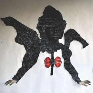 Unfair - Shertise solano_figure with black wings, 2024 (1)