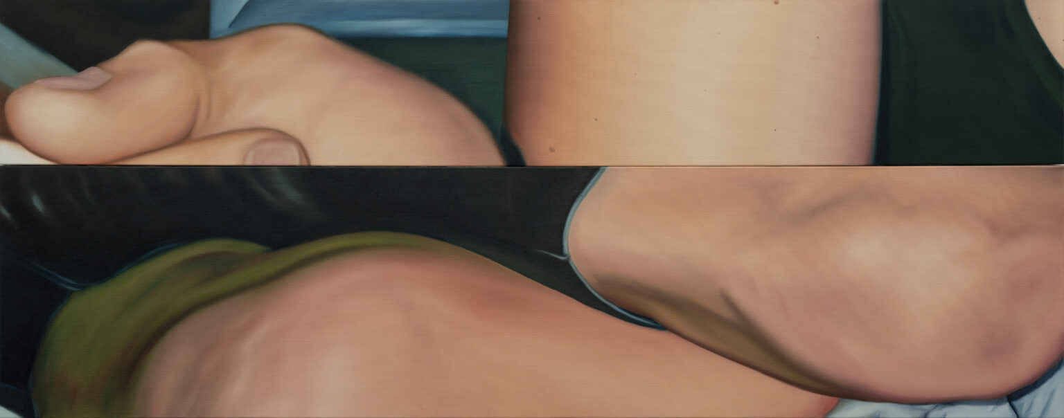 Unfair - Bobbi_essers_'break of day'_2024, 75 x 190 cm. bobbi essers