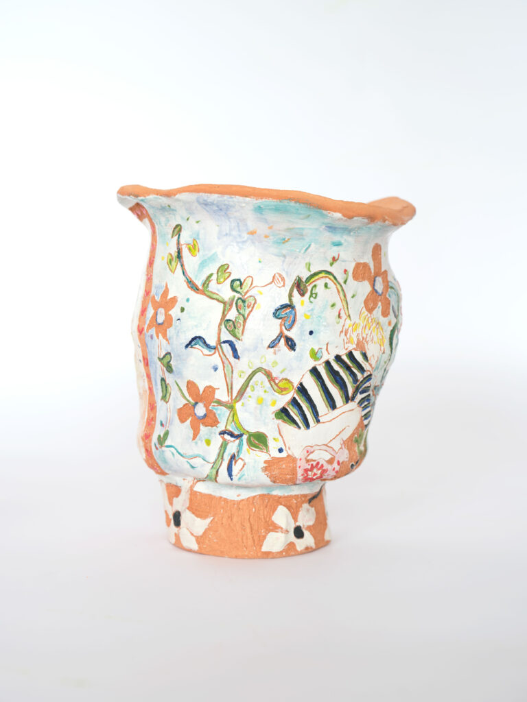 Unfair - Florentijn de boer, four little birds 3, 20,5 x 18 cm, 2024, glazed ceramics_1