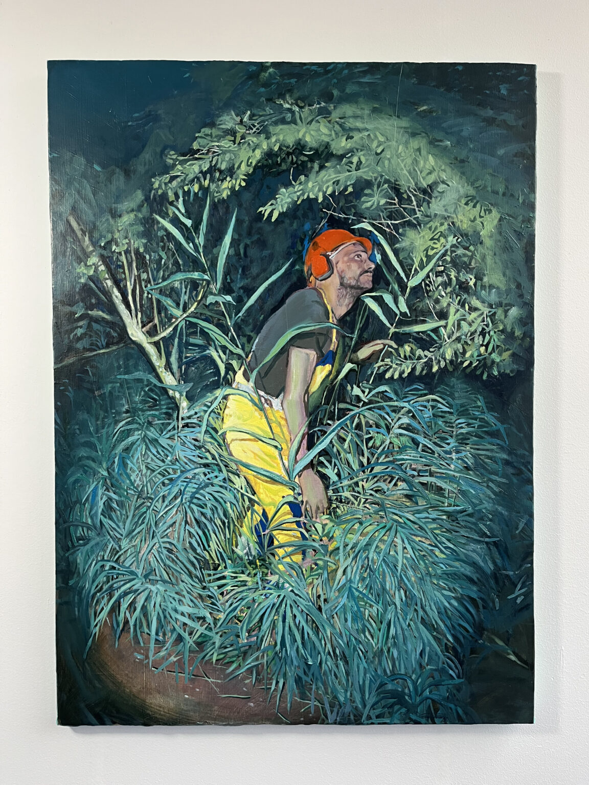 Unfair - Geodesist - 2026 - 110x80 cm - oil paint on canvas